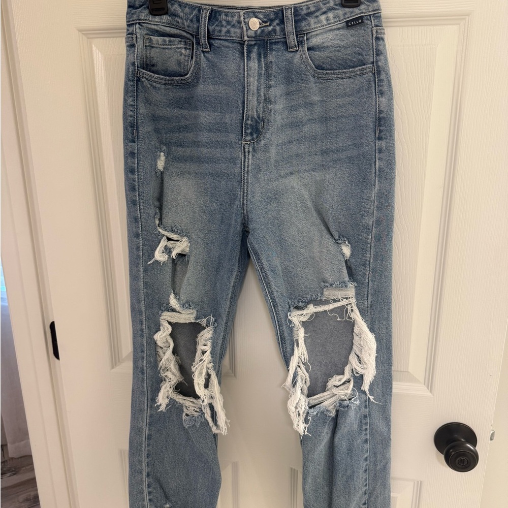 Cello Brand Distressed Jeans
